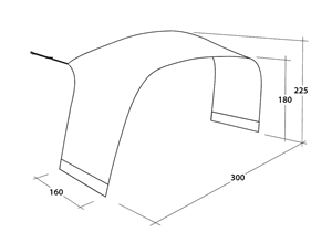 Outwell Lounge Tent Connector M